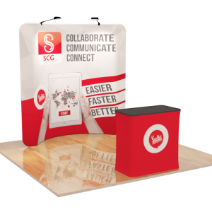 10 x 10ft Customized Portable Exhibition Booth Display Stand 007