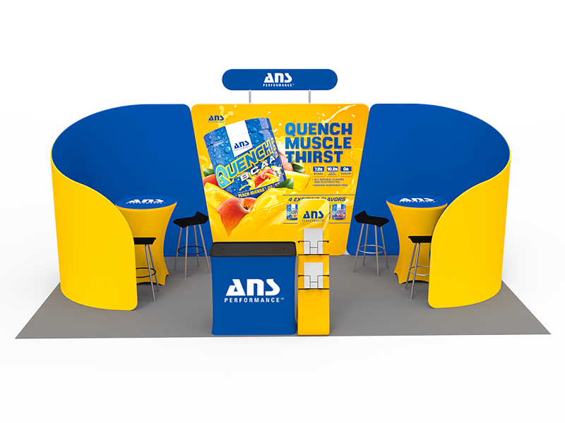 10 x 20ft Customized Portable Exhibition Booth Display Stand 002