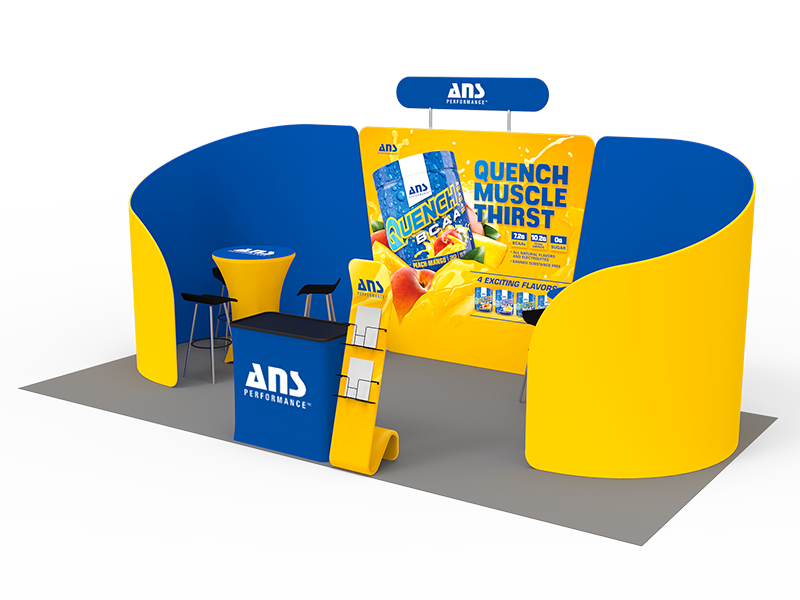 10 x 20ft Customized Portable Exhibition Booth Display Stand 002 - Image 5