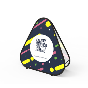 Pop Up A Frame Display Banner Stand - Triangle