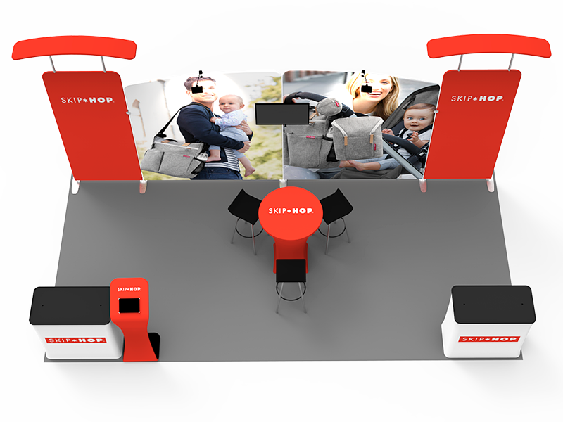 10 x 20ft Customized Portable Exhibition Booth Display Stand 003 - Image 5