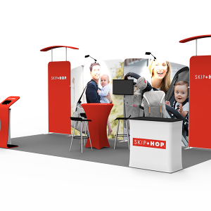 10 x 20ft Customized Portable Exhibition Booth Display Stand 004