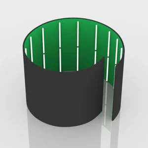 360 Photo booth enclosures event party LED backdrops RS-360PB-S